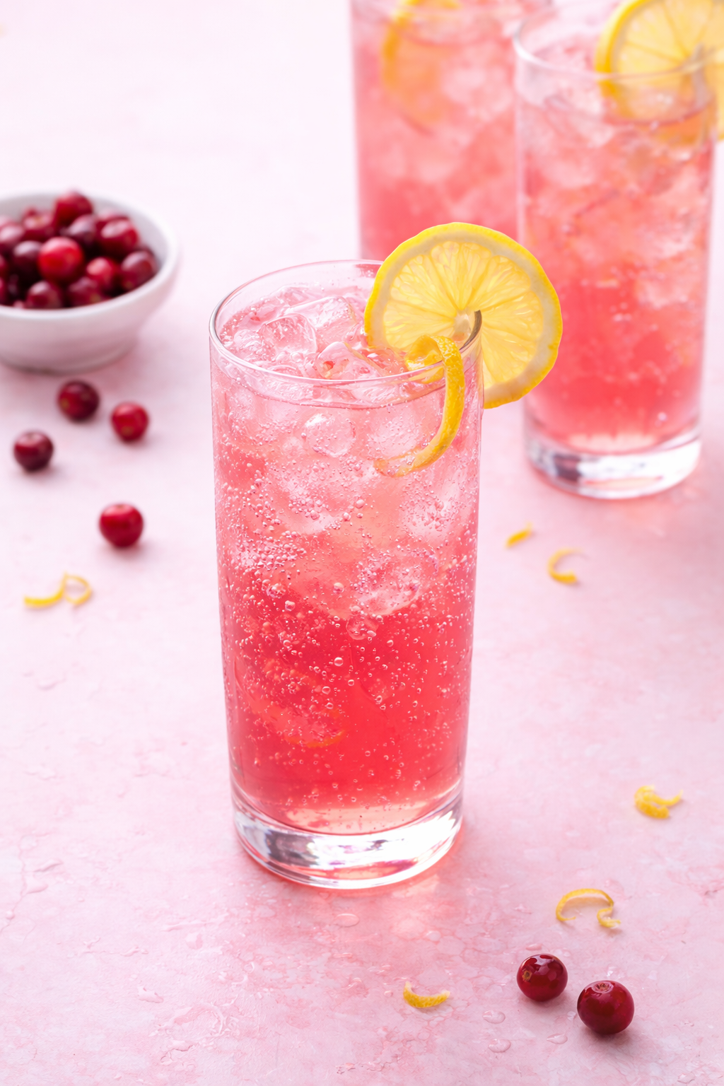 Photo du cocktail Pink Lemon Fizz